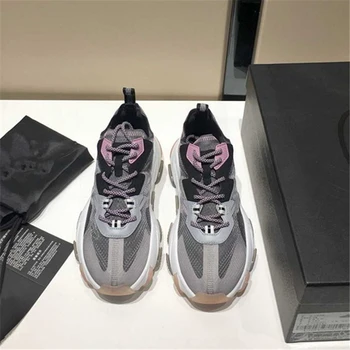 Women Lace up color matching thick flat bottom sports shoes running casual shoes mesh surface comfortable and high quality
Women Lace up color matching thick flat bottom sports shoes running casual shoes mesh surface comfortable and high quality