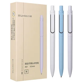 3pcs 0.5mm White Simplicity Gel Pens Creative Press Needle Pen School Supplies Students Stationery Black Ink Office Accessories
3pcs 0.5mm White Simplicity Gel Pens Creative Press Needle Pen School Supplies Students Stationery Black Ink Office Accessories