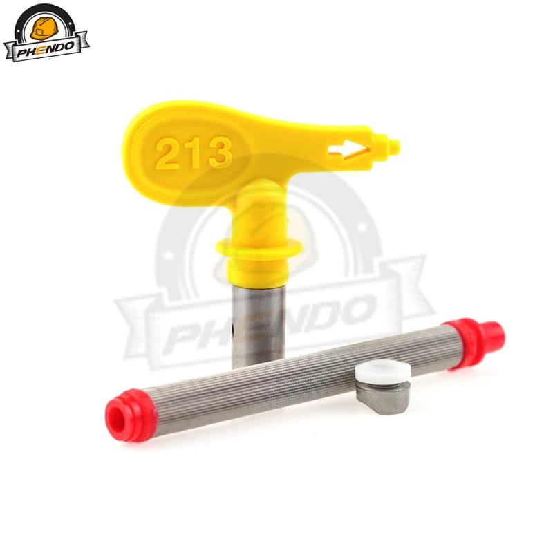 PHENDO TradeTip 3 Spray Tip for Airless guns Precision Spray Nozzle 109 211 213 415 517 619 621 Airless Nozzle Holder FW3 Tip
PHENDO TradeTip 3 Spray Tip for Airless guns Precision Spray Nozzle 109 211 213 415 517 619 621 Airless Nozzle Holder FW3 Tip