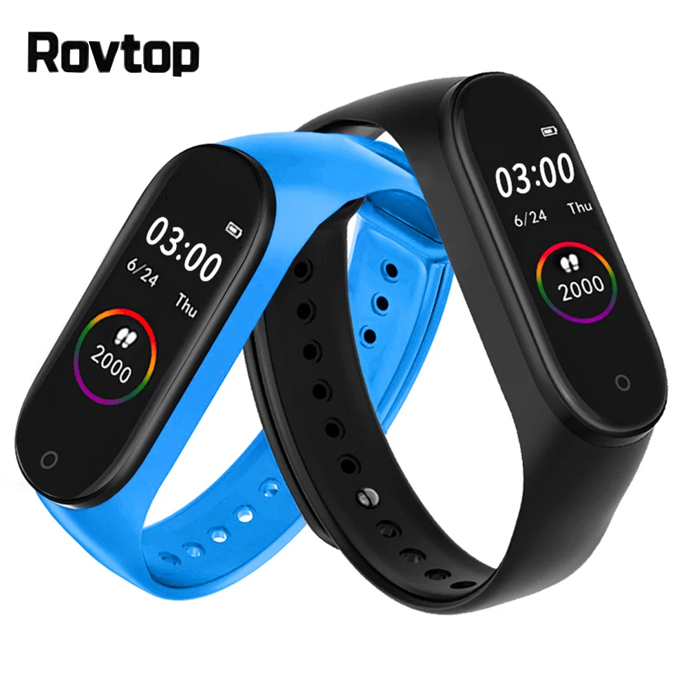 Rovtop M4 Smart Bracelet Men Smart Watch IP67 Waterproof Blood Pressure Heart Rate Monitor Fitness Tracker Smartwatch
Rovtop M4 Smart Bracelet Men Smart Watch IP67 Waterproof Blood Pressure Heart Rate Monitor Fitness Tracker Smartwatch