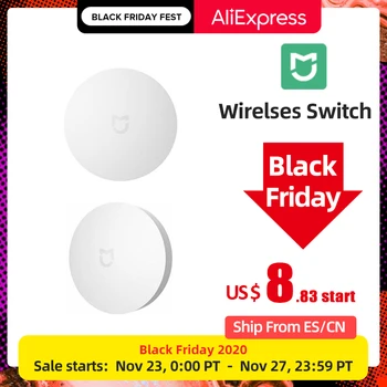 Xiaomi Smart Wireless Switch Mijia Smart Home Device ntelligent Multifunction House Control work with mi home app white switch
Xiaomi Smart Wireless Switch Mijia Smart Home Device ntelligent Multifunction House Control work with mi home app white switch