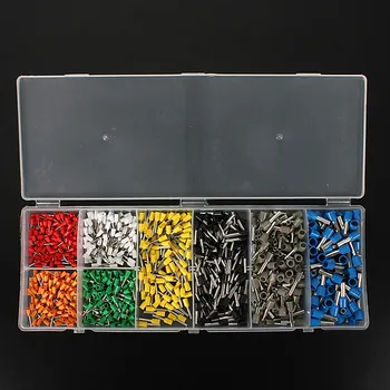 800PCS Insulated Cord End Terminal Bootlace Cooper Ferrules Kit Set Wire Copper Crimp Connector 10-22 AWG
800PCS Insulated Cord End Terminal Bootlace Cooper Ferrules Kit Set Wire Copper Crimp Connector 10-22 AWG
