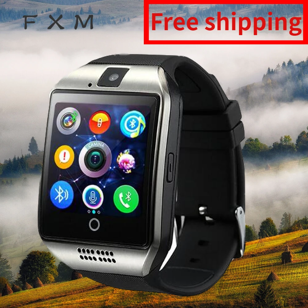 Digital Watch Bluetooth Q8 Smart Watch Support Sim TF Cards ip67 Passometer Camera for Android IOS Phone Smart Watches Men Women
Digital Watch Bluetooth Q8 Smart Watch Support Sim TF Cards ip67 Passometer Camera for Android IOS Phone Smart Watches Men Women