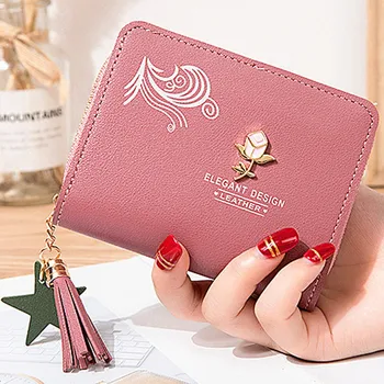 MOLAVE wallet Women Fashion Trend Solid Color pu playboy Fringed short Style Card package coin purse leather wallet 2020JAN8
MOLAVE wallet Women Fashion Trend Solid Color pu playboy Fringed short Style Card package coin purse leather wallet 2020JAN8
