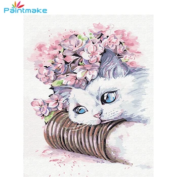 PAINTMAKE Animal DIY Painting By Numbers no frame Drawing Kits Cartoon Cat Oil Painting On Canvas Home Art Decoration Paintings
PAINTMAKE Animal DIY Painting By Numbers no frame Drawing Kits Cartoon Cat Oil Painting On Canvas Home Art Decoration Paintings