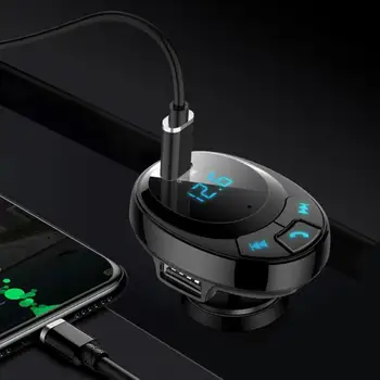Bluetooth 5.0 Car MP3 Player FM Transmitter 18W USB-C PD Charger Handsfree External U Disks Automobiles Electronics
Bluetooth 5.0 Car MP3 Player FM Transmitter 18W USB-C PD Charger Handsfree External U Disks Automobiles Electronics