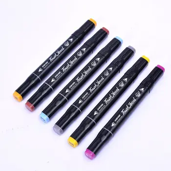 New Style Color Watercolor Pens Set Multi-color Oily Mark Pen Fine Art Painted Hand-Painted Students Anime Oily Pen
New Style Color Watercolor Pens Set Multi-color Oily Mark Pen Fine Art Painted Hand-Painted Students Anime Oily Pen