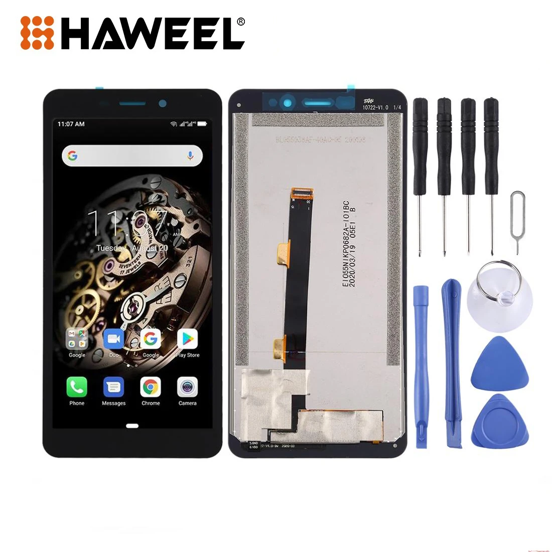 HAWEEL Touch Panel + LCD Full Assembly for Ulefone Armor X5 (Only for Android 10)
HAWEEL Touch Panel + LCD Full Assembly for Ulefone Armor X5 (Only for Android 10)