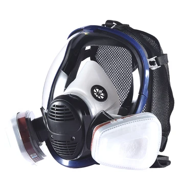 Chemical Mask Full Face Anti acid dust Respirator Paint Pesticide Spray Silicone Filter Laboratory Cartridge Welding Industry
Chemical Mask Full Face Anti acid dust Respirator Paint Pesticide Spray Silicone Filter Laboratory Cartridge Welding Industry