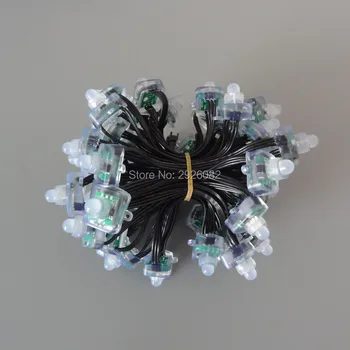 18AWG wire 50pcs/string square 5V WS2811 addressable RGB led pixel node light digital module led,all BLACK wire,waterproof IP68
18AWG wire 50pcs/string square 5V WS2811 addressable RGB led pixel node light digital module led,all BLACK wire,waterproof IP68