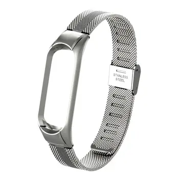 Newest Replacement Stainless Steel Mesh Double Spring Metal Shell Watch Strap For Mi Band 4 MiBand 3 Xiaomi 4/3 Smart Bracelet
Newest Replacement Stainless Steel Mesh Double Spring Metal Shell Watch Strap For Mi Band 4 MiBand 3 Xiaomi 4/3 Smart Bracelet