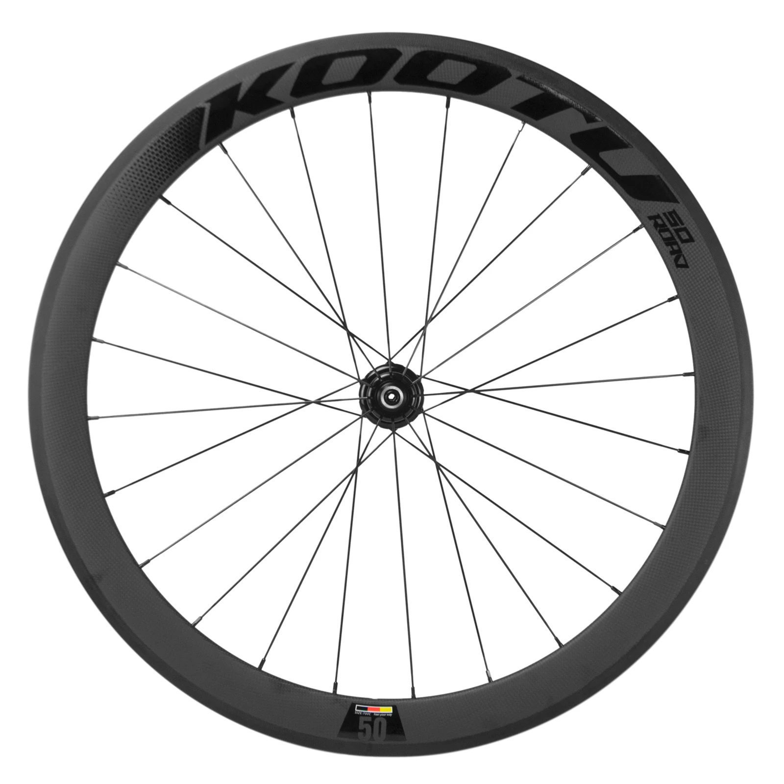 KOOTU  Road Bike Carbon Rims 700C Lightweight Carbon Wheelsets