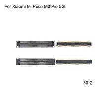 Connecteurs FPC pour Xiaomi Mi Poco M3 Pro, 5G, écran LCD sur carte mère, câble flexible, 5 pièces=