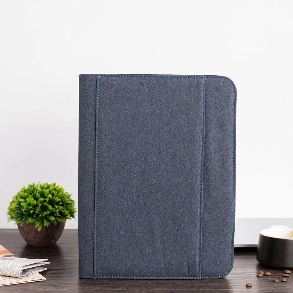 A4 Document Folder Briefcase padfolio PU Leather Zipped Conference Bag Business file folder manager
A4 Document Folder Briefcase padfolio PU Leather Zipped Conference Bag Business file folder manager