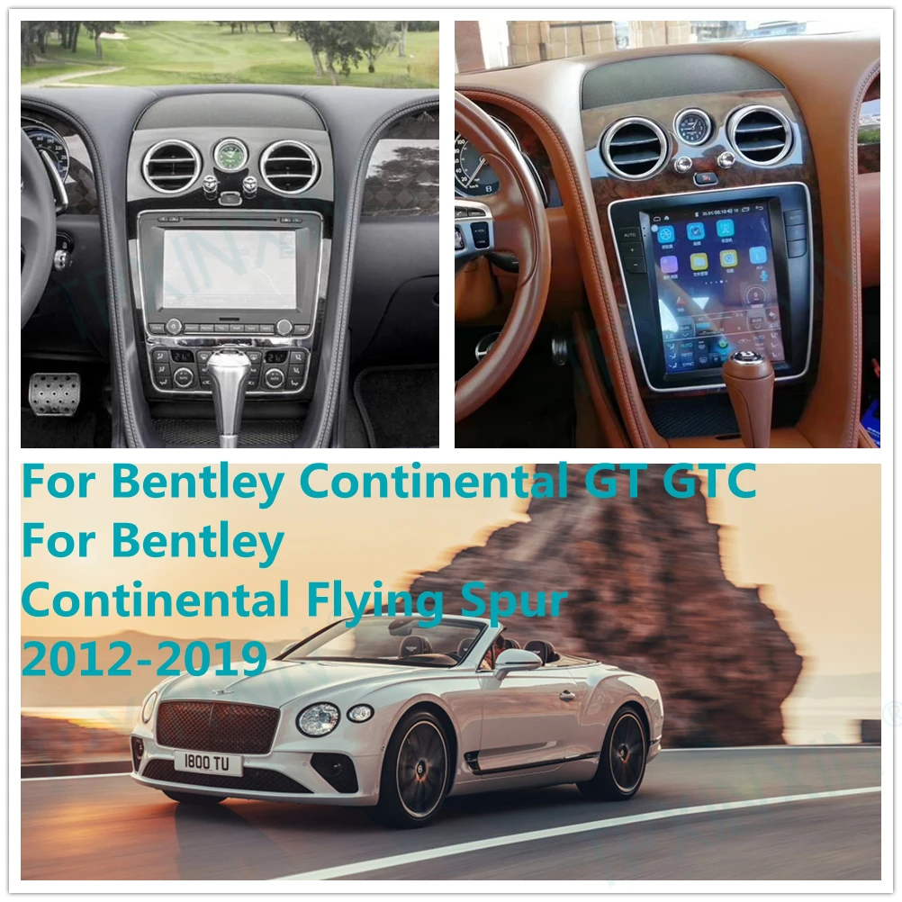 For Bentley Continental GT GTC Supersports Fly Spur 2012 Android 10 Carplay Radio Player Car GPS Navigation Head Unit Car Stereo
For Bentley Continental GT GTC Supersports Fly Spur 2012 Android 10 Carplay Radio Player Car GPS Navigation Head Unit Car Stereo