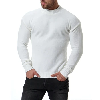 Standard Sweater Men Spring Autumn Mens Casual O-Neck Solid Sweaters Slim Fit Male Brand New Knitted Pullovers Plus Size 3XL
Standard Sweater Men Spring Autumn Mens Casual O-Neck Solid Sweaters Slim Fit Male Brand New Knitted Pullovers Plus Size 3XL