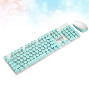 1 Set Keyboard Premium Durable Creative Practical Mechanical Keyboard Mouse Cute Computer Keyboard Retro Round Keyboard Wireless
1 Set Keyboard Premium Durable Creative Practical Mechanical Keyboard Mouse Cute Computer Keyboard Retro Round Keyboard Wireless