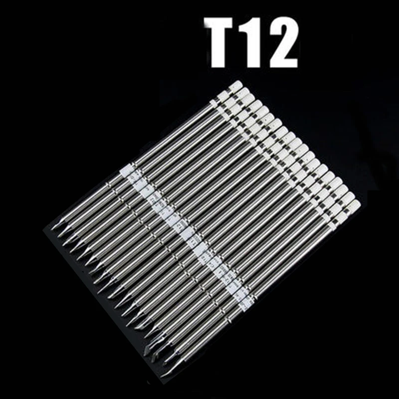 T12 Series Soldering Iron Tips for HAKKO T12 Handle LED vibration switch Temperature Controller FX951 FX-952
T12 Series Soldering Iron Tips for HAKKO T12 Handle LED vibration switch Temperature Controller FX951 FX-952