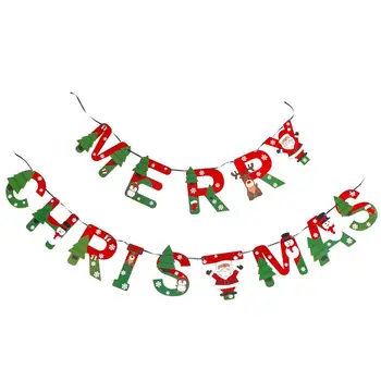 2Pcs Safe Christmas Creative Cartoon Party Flag Printing Flag Decor Banner Party Bunting for Hotel Home Bar Party
2Pcs Safe Christmas Creative Cartoon Party Flag Printing Flag Decor Banner Party Bunting for Hotel Home Bar Party