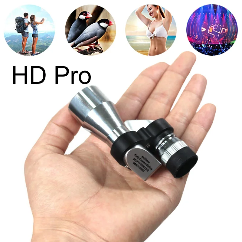 HD Night Vision Mini Pocket Telescope Zoom Monocular Outdoor Telescope for Hunting Camping
HD Night Vision Mini Pocket Telescope Zoom Monocular Outdoor Telescope for Hunting Camping