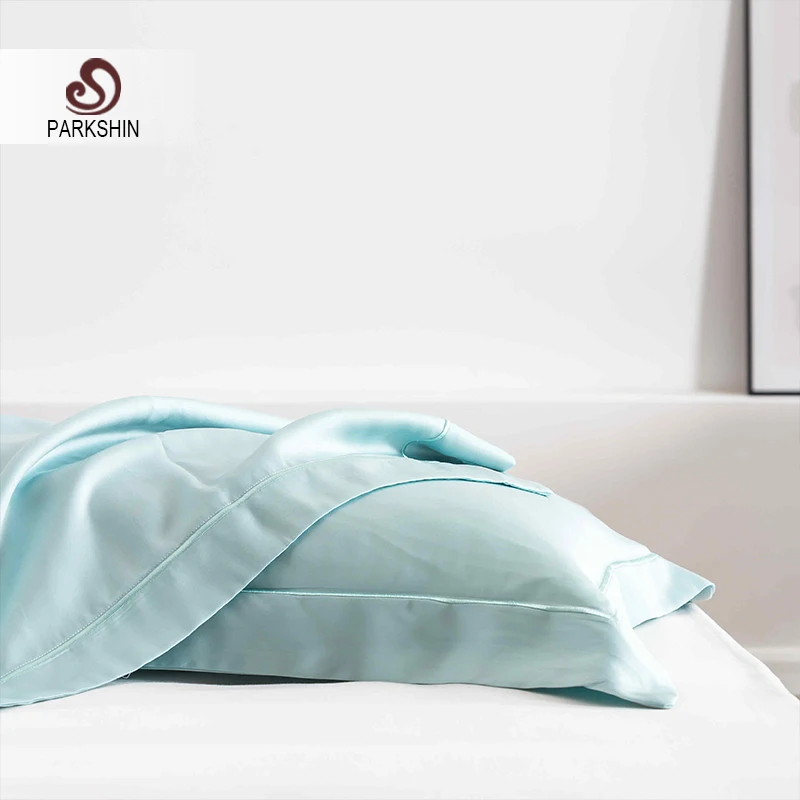 Parkshin 100% Silk 25 Momme Pillowcase 48X74CM Size Luxury Decorative Home Textiles Adult Kids Bedding Pillow Cover Euro Gift 
Parkshin 100% Silk 25 Momme Pillowcase 48X74CM Size Luxury Decorative Home Textiles Adult Kids Bedding Pillow Cover Euro Gift