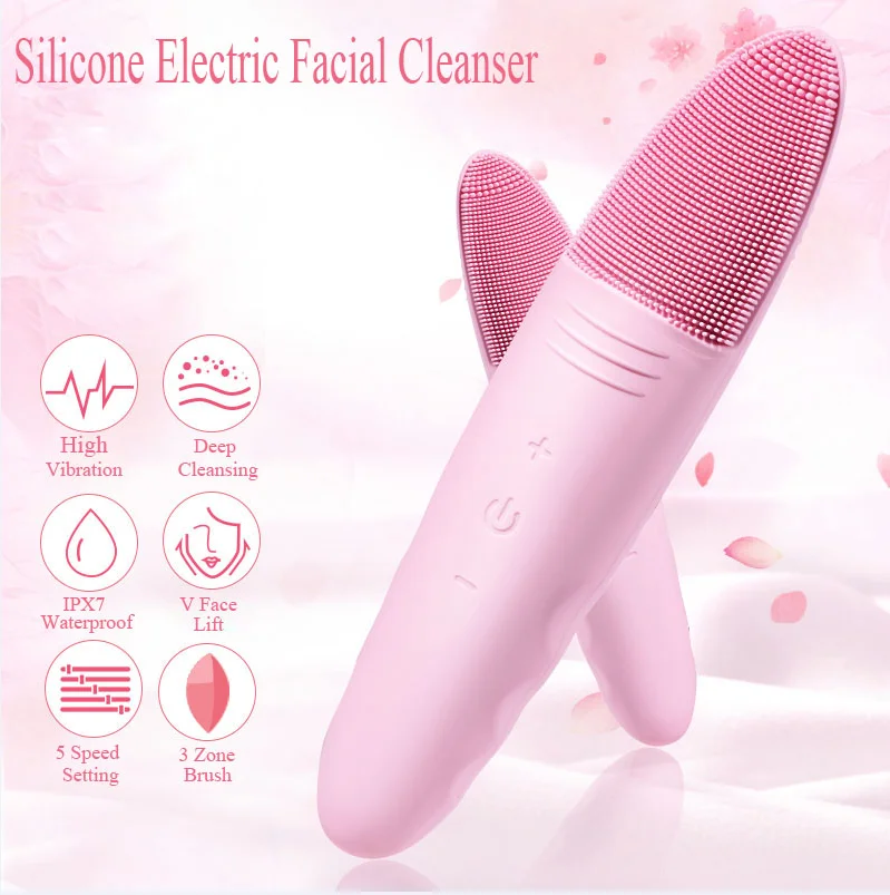 Face Cleaning Mini Electric Facial Massage Brush Face Washing Machine Waterproof Silicone Face Cleansing Tools
Face Cleaning Mini Electric Facial Massage Brush Face Washing Machine Waterproof Silicone Face Cleansing Tools