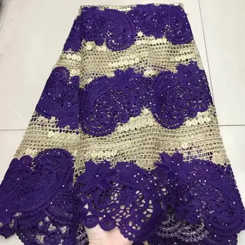NaXiu African Water Soluble Lace Fabric Comfortable French Milk Silk Fabric 5 Yards Nigerian Guipure Cord Lace Fabric For Party
NaXiu African Water Soluble Lace Fabric Comfortable French Milk Silk Fabric 5 Yards Nigerian Guipure Cord Lace Fabric For Party