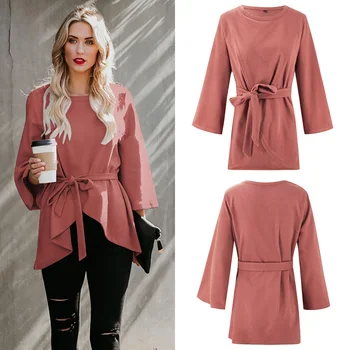 Girl Fashion Casual All-match Concise Solid Coat Autumn Tied Full Sleeves Warm Wool Winter Women Coat
Girl Fashion Casual All-match Concise Solid Coat Autumn Tied Full Sleeves Warm Wool Winter Women Coat