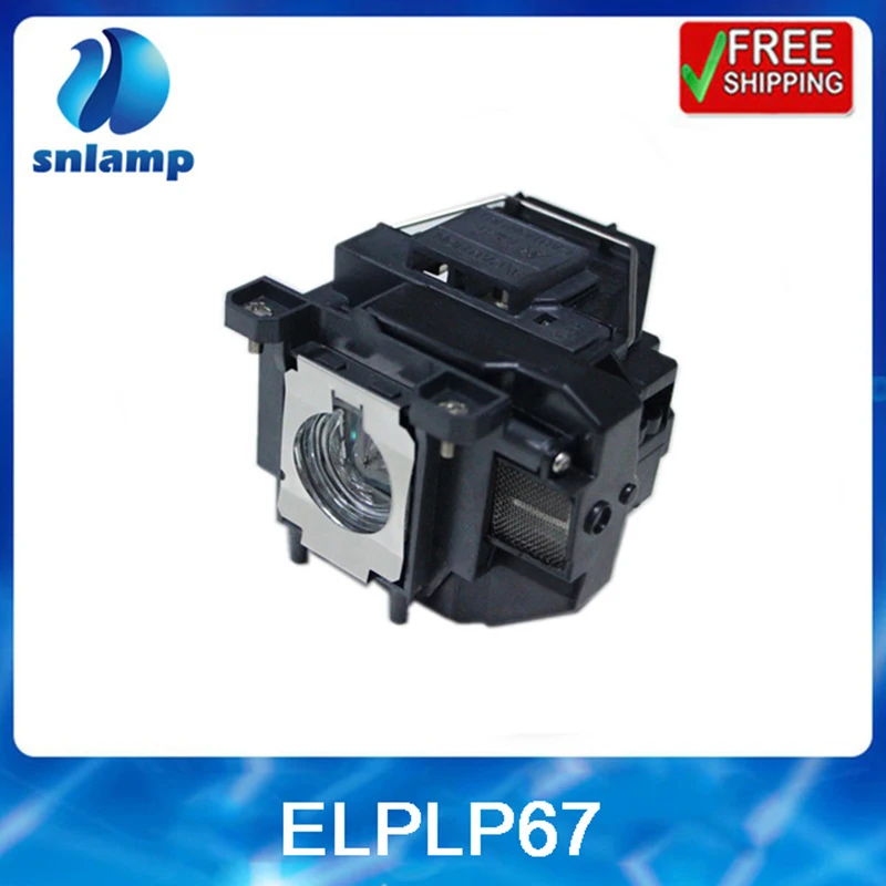 Оригинальная лампа проектора Snlamp с корпусом ELPLP67 / V13H010L67|projector lamp|projector replacement