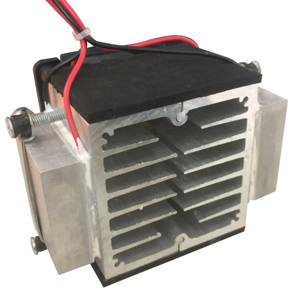 Semiconductor Cooling Plate Small Air Conditioner Heat Dissipation Module Portable 12V Refrigerator Production Electronic Kit
Semiconductor Cooling Plate Small Air Conditioner Heat Dissipation Module Portable 12V Refrigerator Production Electronic Kit