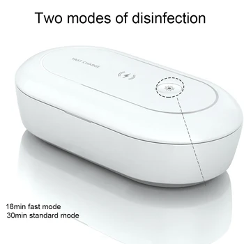 10W Wireless Charging Charger UV-Box Sanitizing Box UV Disinfection Box Sanitizer Charger Mask Sterilizer for Mask Phone
10W Wireless Charging Charger UV-Box Sanitizing Box UV Disinfection Box Sanitizer Charger Mask Sterilizer for Mask Phone