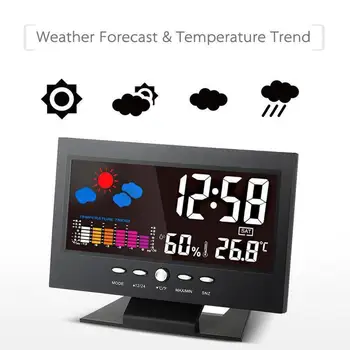 1pcs Clock Radio Electric Desktop Alarm Clock With Sound Clock Backlight LCD Home Decor Digital Screen Control Radio Projec G4O9
1pcs Clock Radio Electric Desktop Alarm Clock With Sound Clock Backlight LCD Home Decor Digital Screen Control Radio Projec G4O9