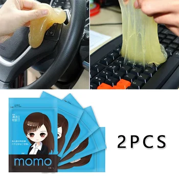 2pcs Car Cleaning Glue Instrument Panel Keyboard Screen Dust Removal Soft Gel Universal For Phones/ Car/ Home/ Office
2pcs Car Cleaning Glue Instrument Panel Keyboard Screen Dust Removal Soft Gel Universal For Phones/ Car/ Home/ Office