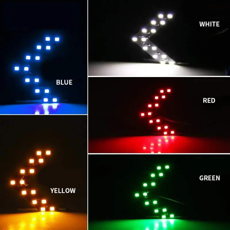 2x Car Styling LED Turn Signal Light Rear View Mirror Arrow Panels Indicator Light Rearview Mirror Signal Bulb 12V 14 SMD Yellow
2x Car Styling LED Turn Signal Light Rear View Mirror Arrow Panels Indicator Light Rearview Mirror Signal Bulb 12V 14 SMD Yellow