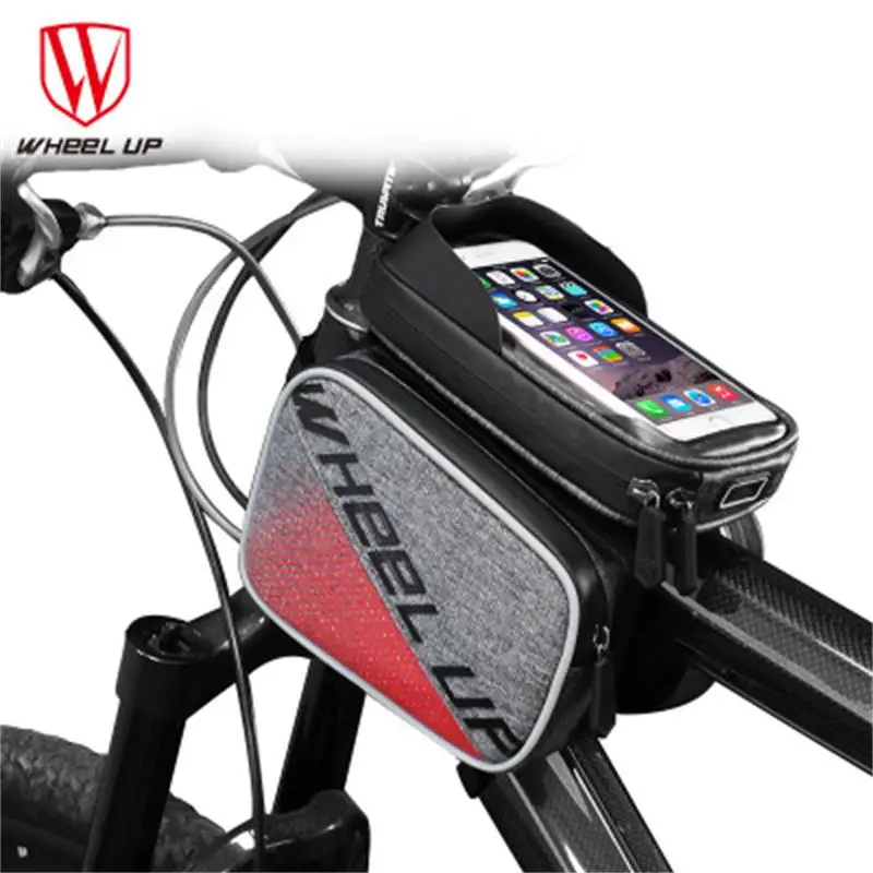 Cycling bag bicycle charter front bag touch screen front beam bag upper tube bag TPU sensitive touch screen Waterproof fabric
Cycling bag bicycle charter front bag touch screen front beam bag upper tube bag TPU sensitive touch screen Waterproof fabric