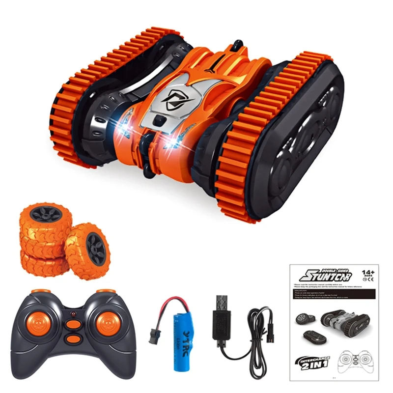 Two-in-one Remote Control Double-sided Driving Stunt Car 4WD RC Crawler Car R7RB
Two-in-one Remote Control Double-sided Driving Stunt Car 4WD RC Crawler Car R7RB