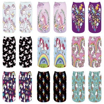 Fashion 3D Printing Hot Sale Unicorn Pattern Women Socks Creative Pink Girl Gift Summer Breathable Crew Unisex Low Ankle Socks
Fashion 3D Printing Hot Sale Unicorn Pattern Women Socks Creative Pink Girl Gift Summer Breathable Crew Unisex Low Ankle Socks