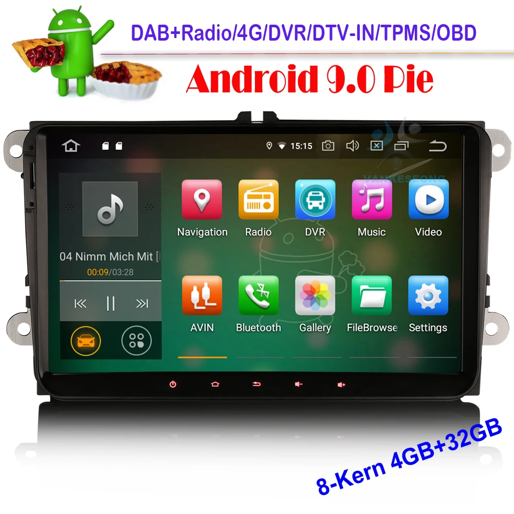 9 Inch Touch Screen GPS Navi Bluetooth WiFi DAB + Car Radio for VW Multivan Passat B6 B7 CC SEAT Leon mk2 1P USB OBD 4G DVB-T2
9 Inch Touch Screen GPS Navi Bluetooth WiFi DAB + Car Radio for VW Multivan Passat B6 B7 CC SEAT Leon mk2 1P USB OBD 4G DVB-T2