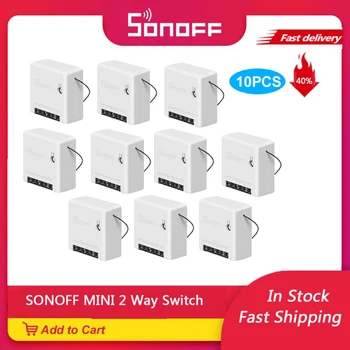 1/10Pieces Sonoff Mini DIY Smart Switch Small Ewelink Remote Control Wifi Switch Support An External Work With Alexa Google Home
1/10Pieces Sonoff Mini DIY Smart Switch Small Ewelink Remote Control Wifi Switch Support An External Work With Alexa Google Home