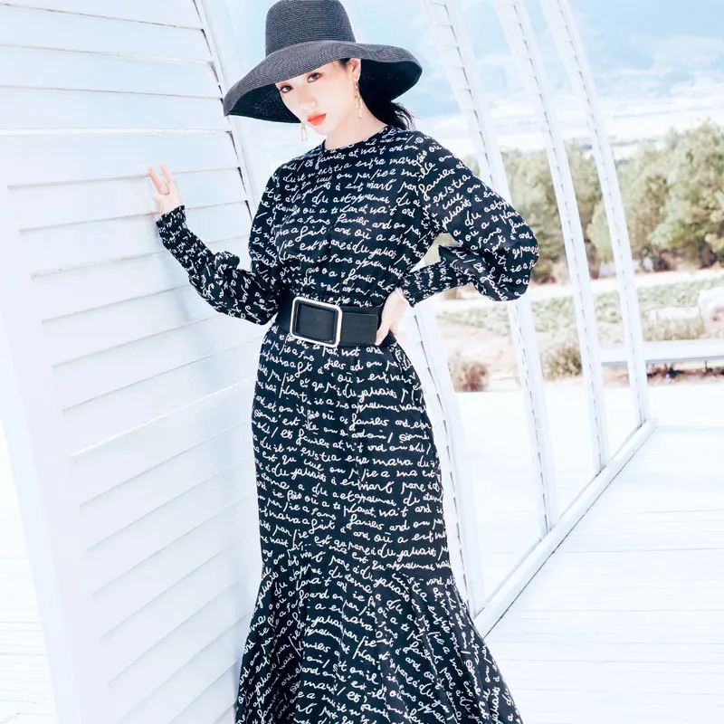 7719 # High-waisted Long Floral Printed Dress Women's Spring And Autumn 2019 New Style Korean-style Versitile Fashion Base Skirt
7719 # High-waisted Long Floral Printed Dress Women's Spring And Autumn 2019 New Style Korean-style Versitile Fashion Base Skirt