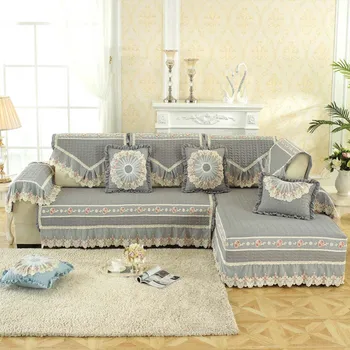 Modern Simple Flannel Polyester Sofa Cover Sofa Cushion Sofa Cover L Shape 
Modern Simple Flannel Polyester Sofa Cover Sofa Cushion Sofa Cover L Shape