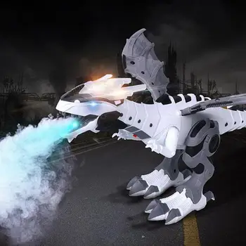 Electric Walking Spray Dinosaur Model Kit Kids Swing Robot Toy Electronic Animal Model with Light Sound Toys Gift For Children
Electric Walking Spray Dinosaur Model Kit Kids Swing Robot Toy Electronic Animal Model with Light Sound Toys Gift For Children