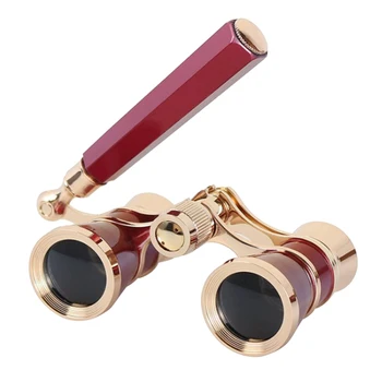 3X Telescope with Handle Ladies Metal Telescope to Watch Game Concert Opera Binoculars SEC88
3X Telescope with Handle Ladies Metal Telescope to Watch Game Concert Opera Binoculars SEC88