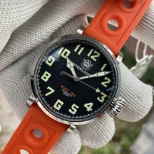 STEELDIVE Men's Mechanical Watch SD1903 Big Pilot Onion Crown NH35 Movement 200M Waterproof Swiss Luminous Black Dial Dive Watch
STEELDIVE Men's Mechanical Watch SD1903 Big Pilot Onion Crown NH35 Movement 200M Waterproof Swiss Luminous Black Dial Dive Watch