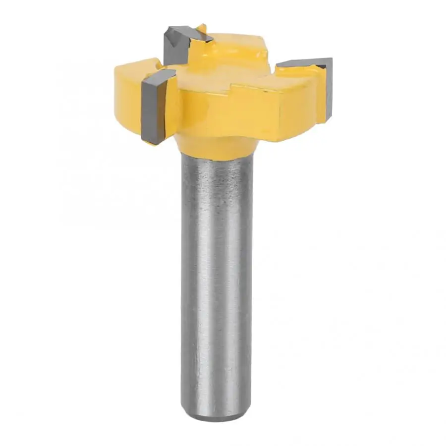 3 Blade Milling Cutter T Slot 8MM Shank Router Bit Woodworking Milling Cutter Tool Accessories
3 Blade Milling Cutter T Slot 8MM Shank Router Bit Woodworking Milling Cutter Tool Accessories