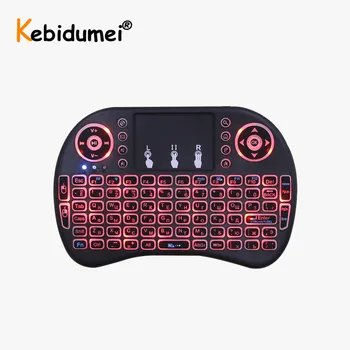 USB 2.4GHz Wireless Backlit i8 Keyboard Keyboard English Russian Language Touchpad Handheld Remote Control Android TV Box
USB 2.4GHz Wireless Backlit i8 Keyboard Keyboard English Russian Language Touchpad Handheld Remote Control Android TV Box