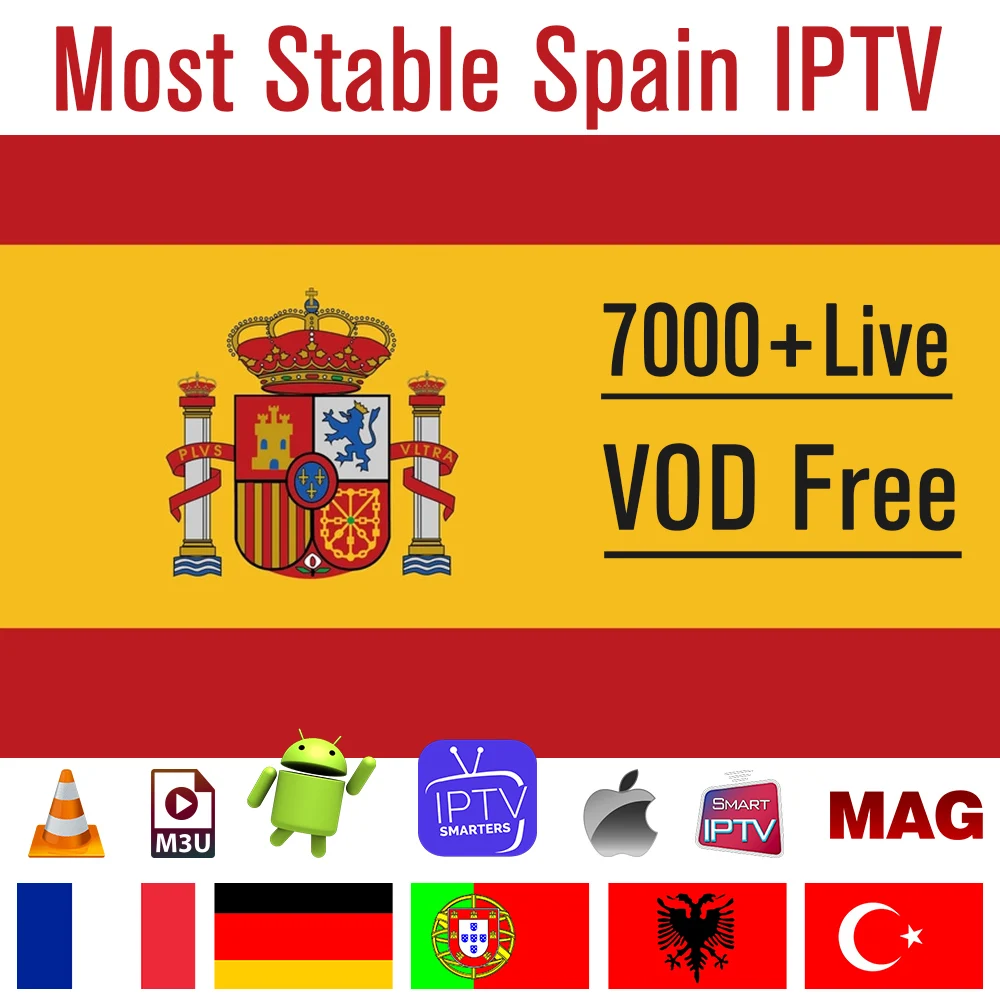 IPTV Spain France IPTV Subscription M3u Code Portugal Germany Morocco IPTV Code Andriod Enigma2 IOS Mag Smart Tv
IPTV Spain France IPTV Subscription M3u Code Portugal Germany Morocco IPTV Code Andriod Enigma2 IOS Mag Smart Tv