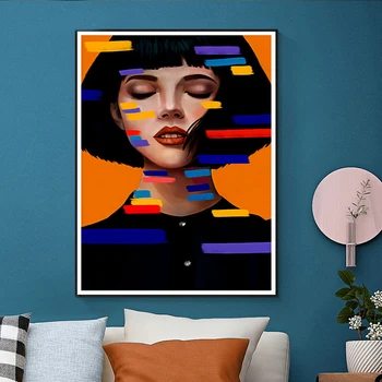 MUTU Wall Art Paintings For Wall Pictures Abstract Figure Painting Art Prints Poster Home Decoration for living room No Frame
MUTU Wall Art Paintings For Wall Pictures Abstract Figure Painting Art Prints Poster Home Decoration for living room No Frame