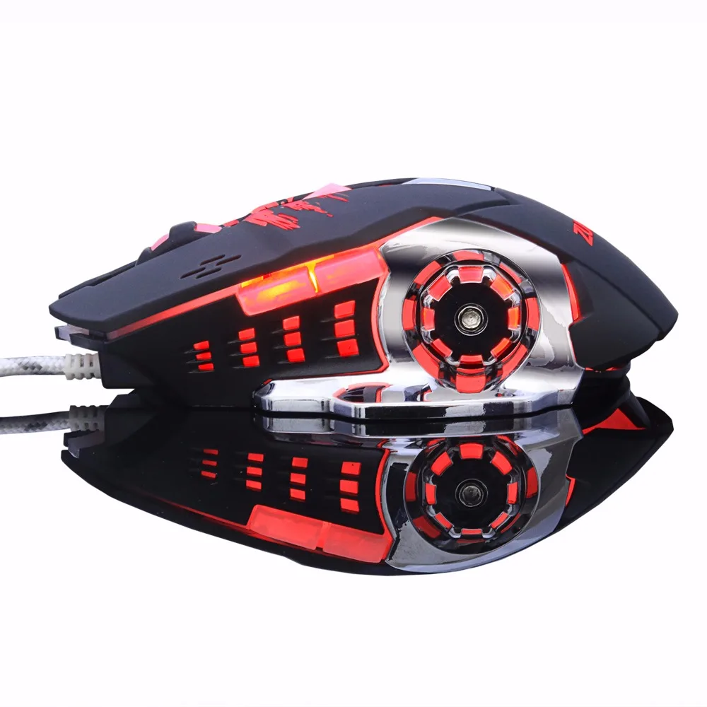 Professional gamer Gaming Mouse 8D 3200DPI Adjustable Wired Optical LED Computer Mice USB Cable Mouse for laptop PC
Professional gamer Gaming Mouse 8D 3200DPI Adjustable Wired Optical LED Computer Mice USB Cable Mouse for laptop PC