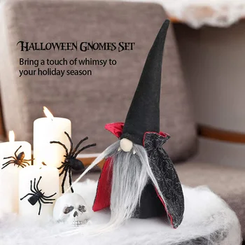 2pcs Plush Black Witch Cloak Hat Halloween Gnomes Decoration Handmade Table Ornament J99Store
2pcs Plush Black Witch Cloak Hat Halloween Gnomes Decoration Handmade Table Ornament J99Store